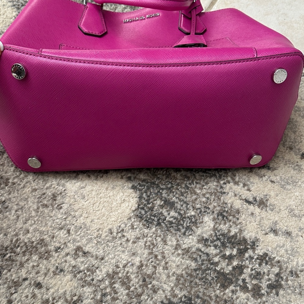 Michael Kors Fuchsia Satchel - Picture 3 of 3